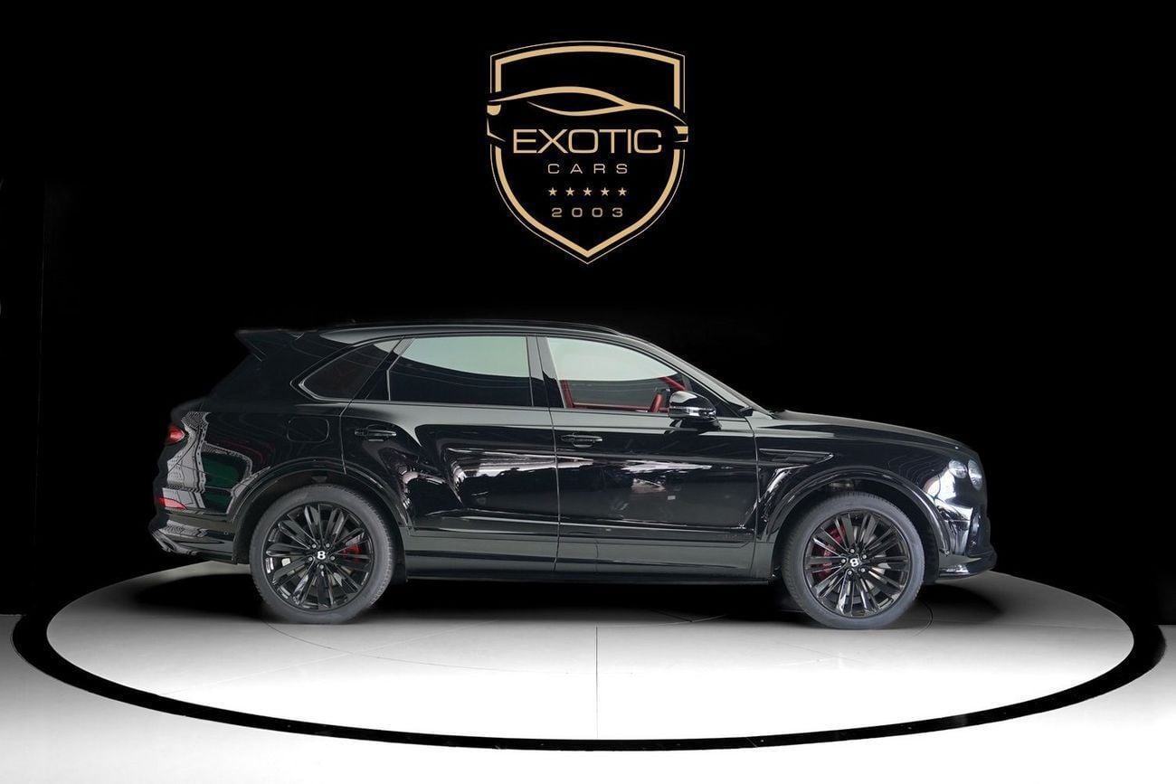 Bentley Bentayga SPEEED BLACK EDITION W12