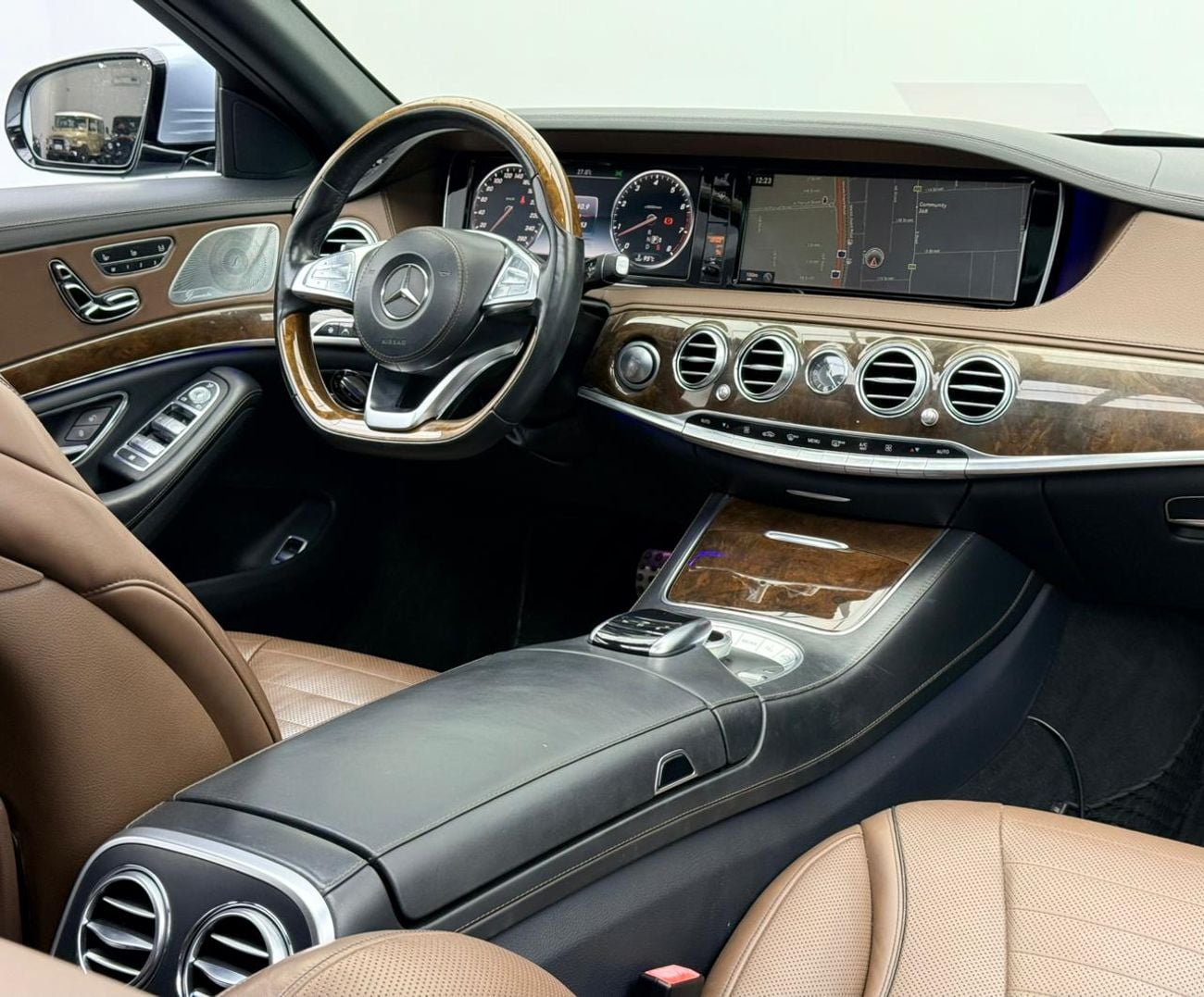 مرسيدس بنز S 500 2016 Mercedes Benz S500, Head-Up Display, Burmester Premium Sound System, Excellent Condition, GCC