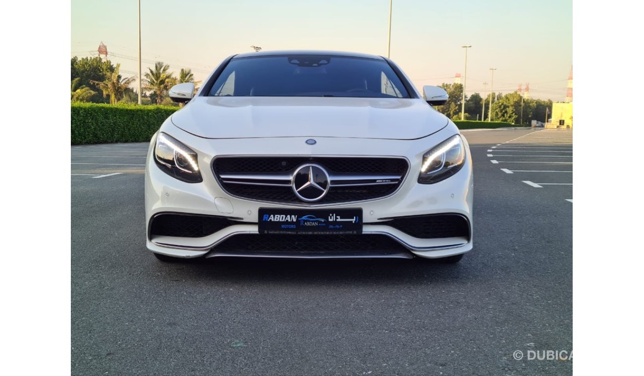 Mercedes-Benz S 63 AMG Coupe Mercedes-Benz S63 2016 Clean Tuttle dye agency in good condition