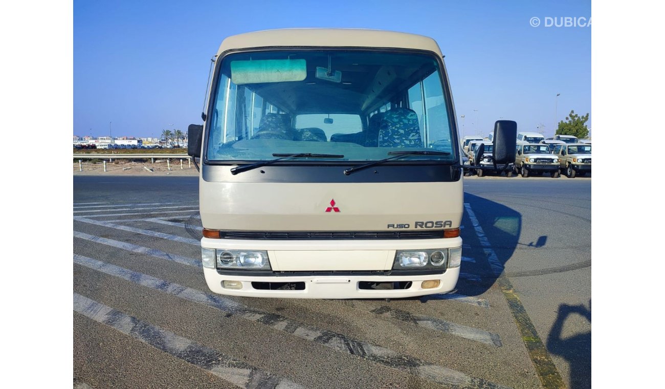 Mitsubishi Rosa BE438F-40310 || 1995,	WHITE / CREAM	DIESEL RHD	MANUAL|| ONLY FOR EXPORT||