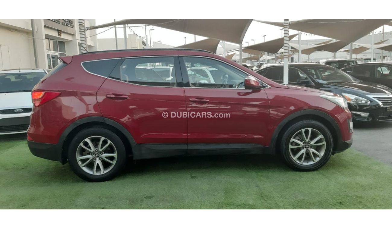 Hyundai Santa Fe Gulf No. 2 cruise control rear wing, burgundy color, inside beige rings, sensors in excellent condit