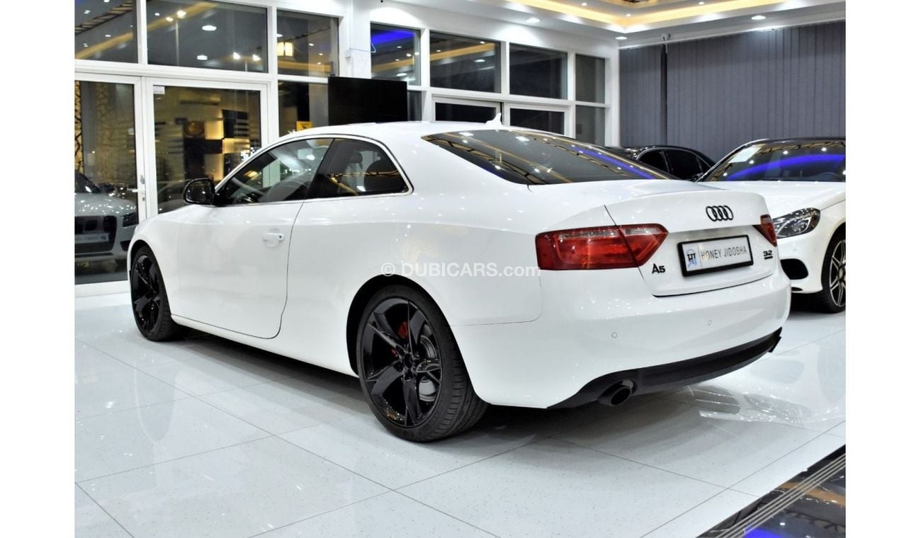 Audi A5 EXCELLENT DEAL for our Audi A5 Coupe 3.2 QUATTRO ( 2009 Model ) in White Color GCC Specs