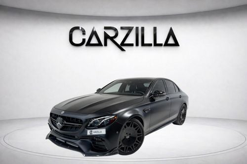 Mercedes-Benz E 36 AMG AED 3,329 / Monthly l 0% Down Payment l E63 l Excellent Condition