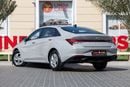 Hyundai Elantra Smart 1.6L Hyundai Elantra 2023 GCC under Agency Warranty with Flexible Down-Payment.