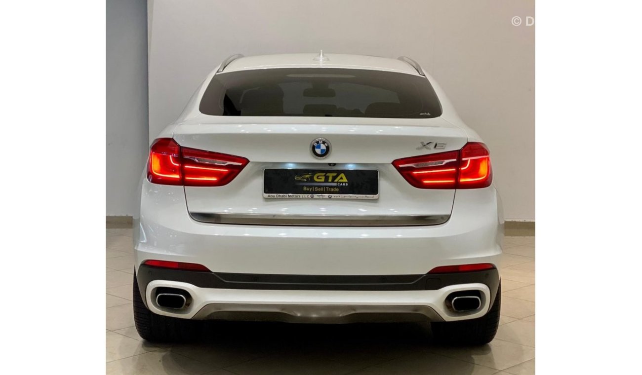 BMW X6 2015 BMW X6 xDrive50i Exclusive, BMW Warranty, BMW Service Contract, Low Mileage, GCC