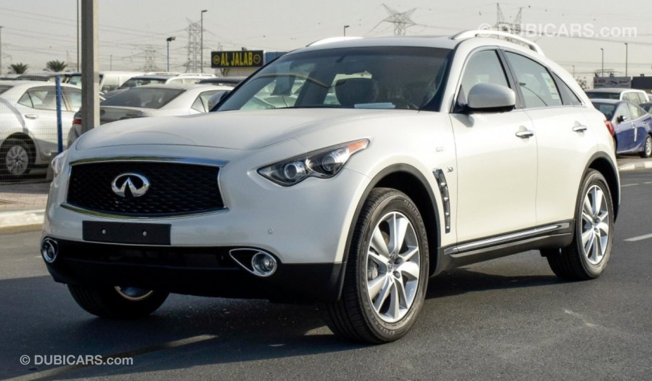 Infiniti QX70 Excellence 3.7L - V6 - with Warranty from Agency - GCC Specs - Zero KM