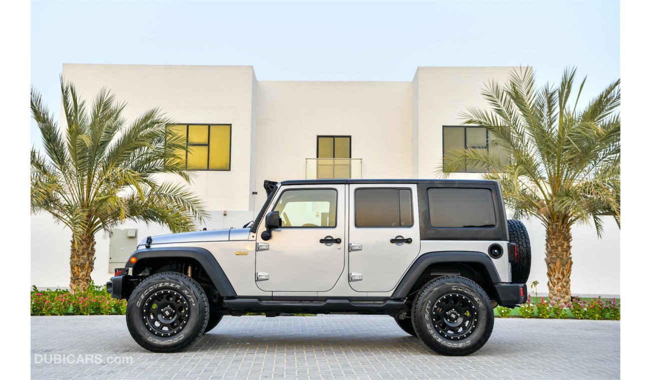 جيب رانجلر Unlimited Hard Top - Under Warranty - GCC - AED 1,645 P.M - 0% D.P