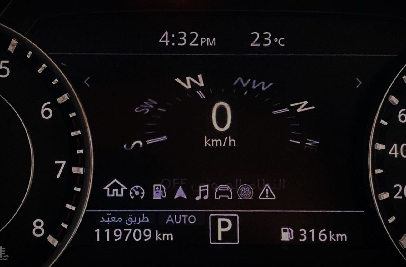 Nissan Patrol LE T1 5.6L Nissan Patrol 5.6L 400HP 2020 GCC Original Paint accident-free Full Option 3182 P.M