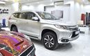 Mitsubishi Montero EXCELLENT DEAL for our Mitsubishi Montero Sport 4WD V6 ( 2017 Model ) in Silver Color GCC Specs