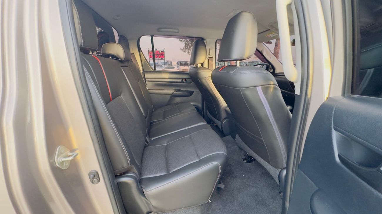 Toyota Hilux MODIFIED TO 2024 GR SPORT | AFTER MARKET SIDE FENDERS | 2.8L DIESEL | RHD | ELECTRIC SEAT | BACK CAM