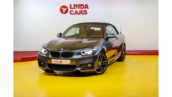 BMW 230i RESERVED ||| BMW 230i M-Kit Convertible 2018 GCC under Agency Warranty with Flexible Down-Payment.