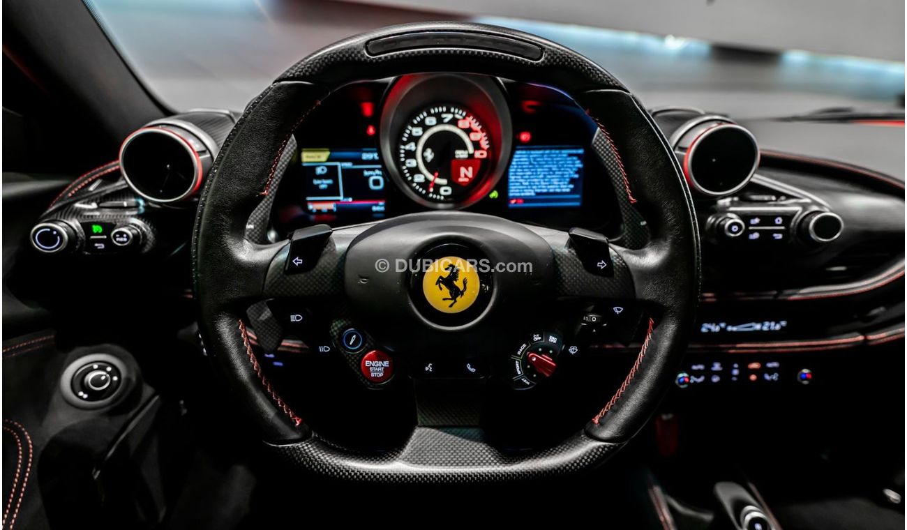 Ferrari F8 Tributo 2020 Ferrari F8 Tributo, 2025 Ferrari Warranty, 2027 Ferrari Service Contract, Very Low KMs, GCC