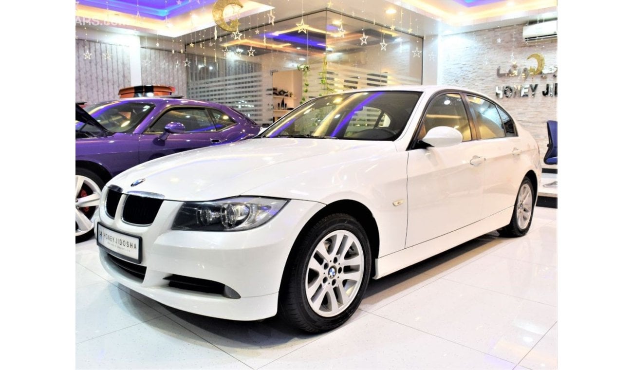 بي أم دبليو 320 AMAZING BMW 320i 2008 Model!! in White Color! GCC Specs