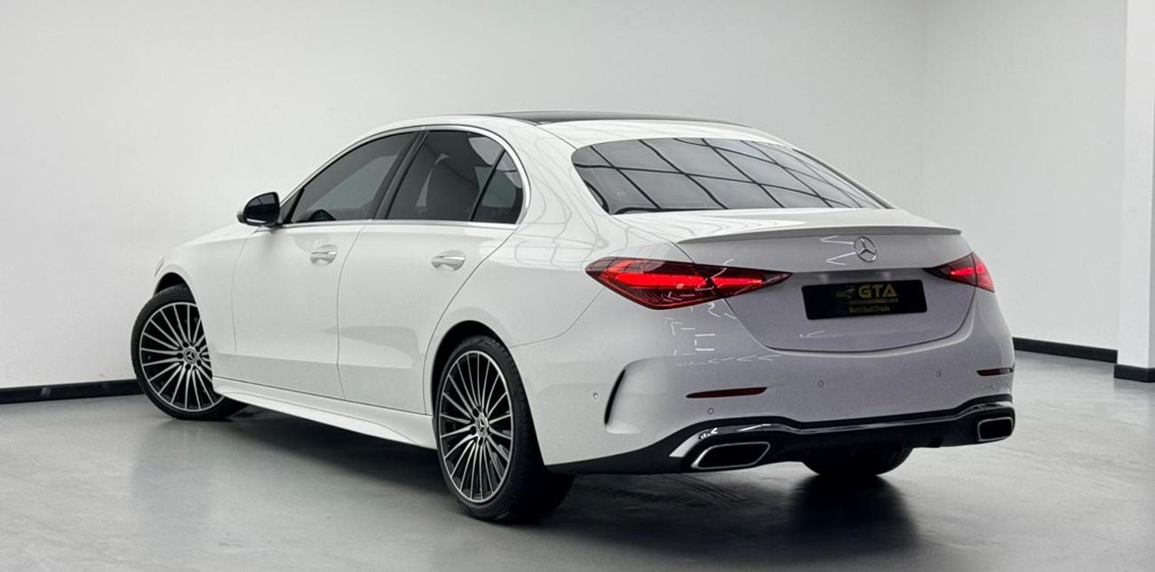 مرسيدس بنز C 200 كوبيه 2024 Mercedes Benz C200 Premium+, 2028 MB Warranty, 2027 MB Service Pack, Excellent Condition, GCC