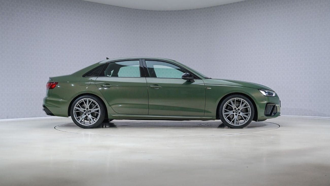 Audi A4 35 TFSI S Line 2.0L | AED 2,041 PM | Warranty Sept-2028 | GCC