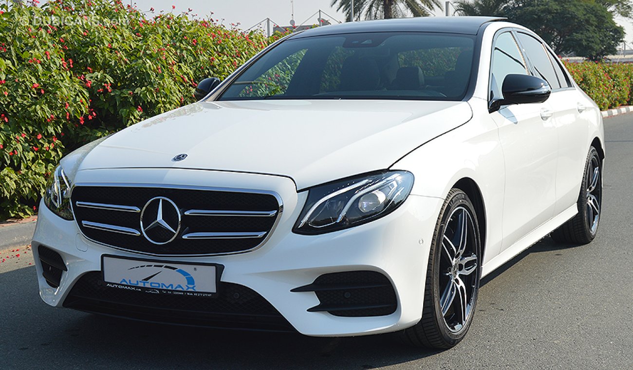 مرسيدس بنز E200 2020 4MATIC, 2.0L-Turbo, GCC 0km w/ 2Yrs Unlimited Mileage Warranty + 3Yrs Service @ EMC