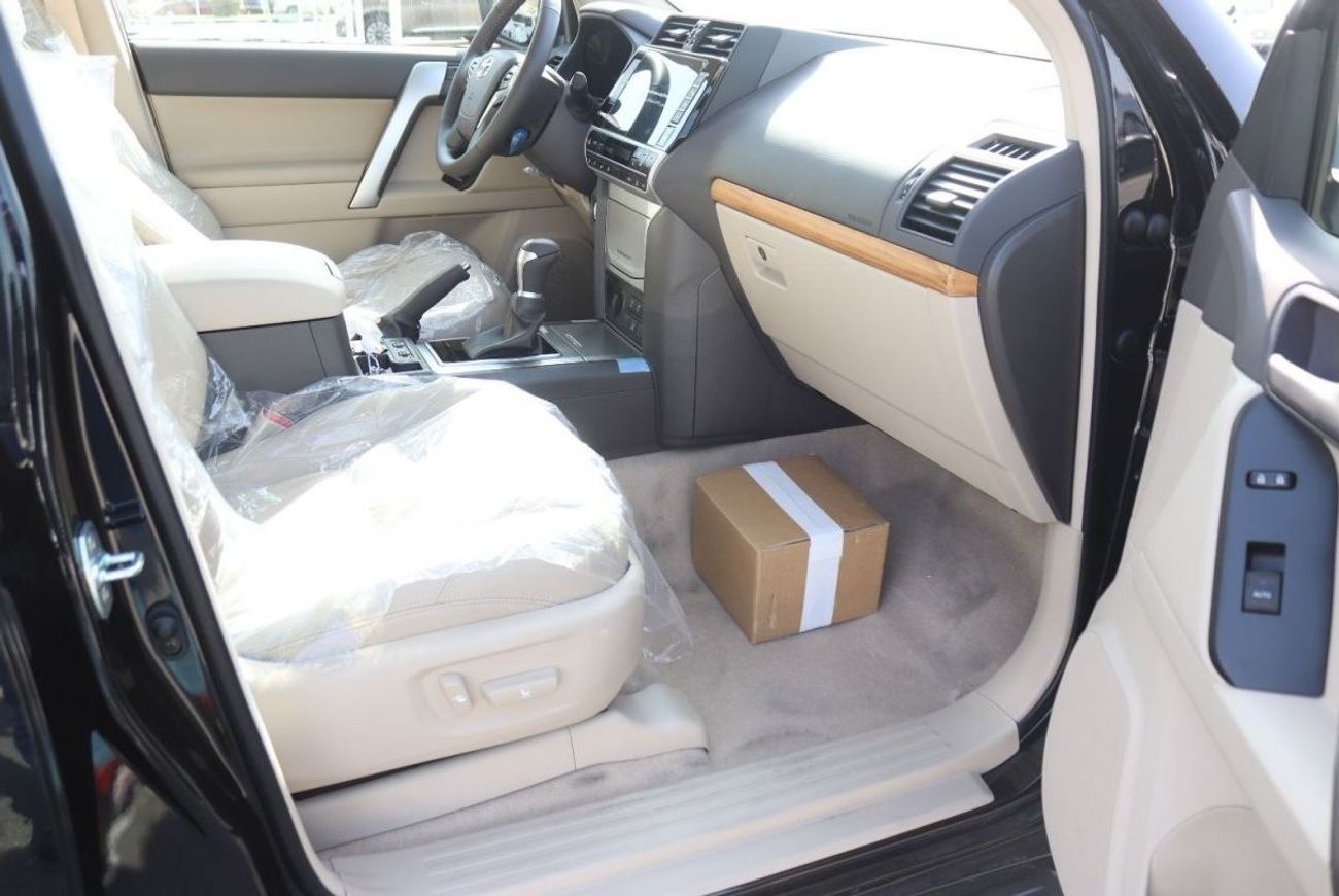 تويوتا برادو 4.0L VXR, 4X4, SUNROOF, 2 ELECTRIC SEAT, LEATHER SEAT, SEAT HEATING AND COOLING, MONITOR, 360 CAMERA