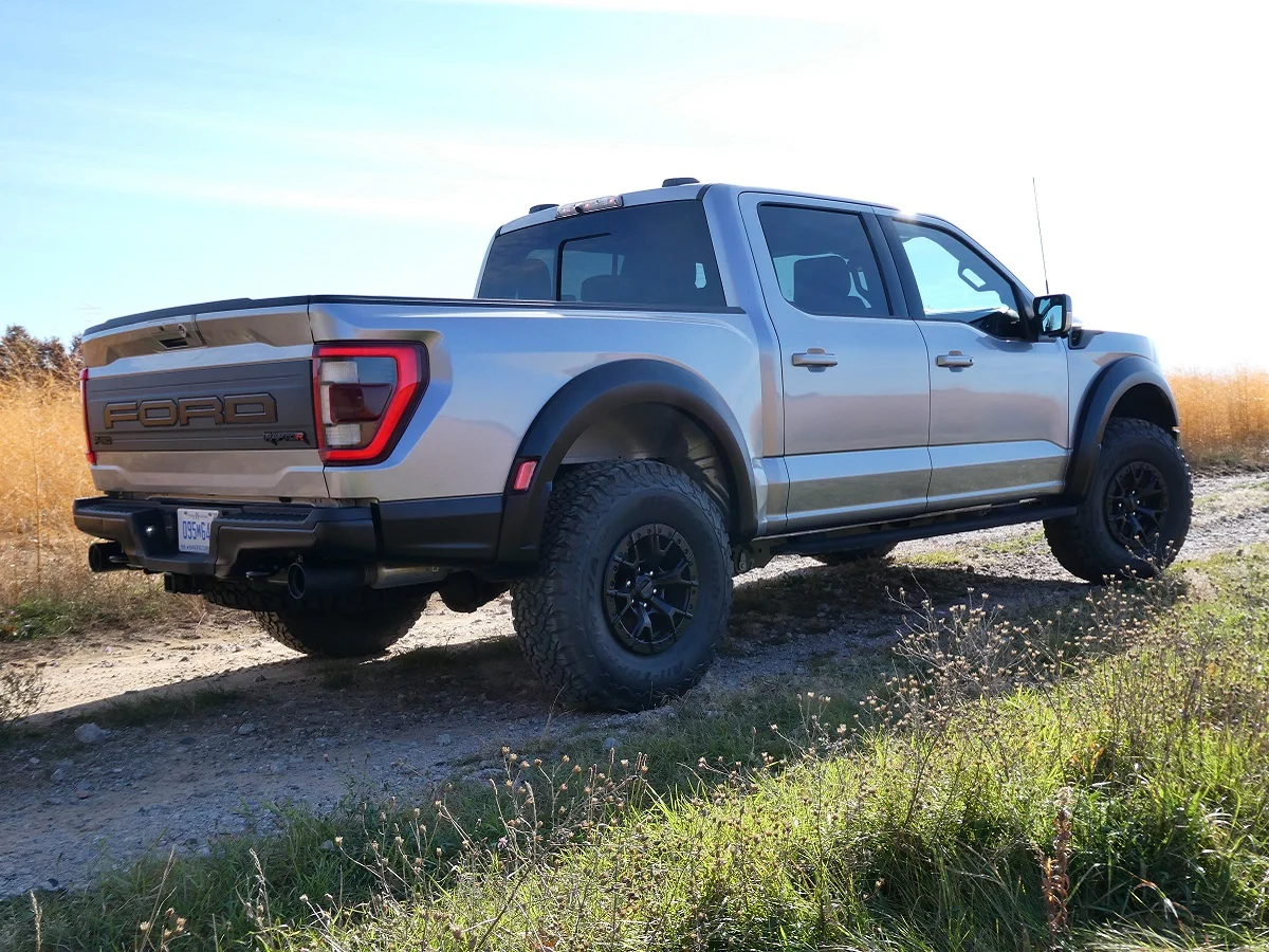 Ford Raptor exterior - Rear Left Angled