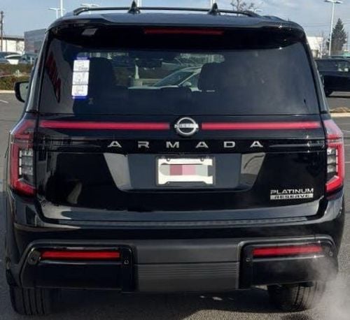 Nissan Armada Platinum Reserve Captain Seats