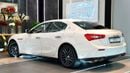 Maserati Ghibli BEST WHITE S Q4 V6 || TOP RANGE || GCC || RED INTERIOR || ACCIDENT FREE ||