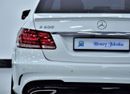 مرسيدس بنز E 500 EXCELLENT DEAL for our Mercedes Benz E500 ( 2016 Model ) in White Color GCC Specs