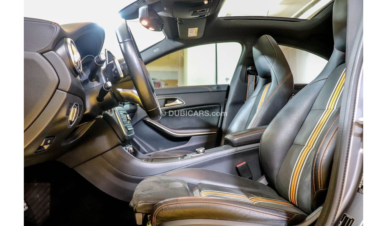 مرسيدس بنز CLA 250 Mercedes-Benz CLA 250 Orange Edition 2016 GCC under Warranty with Flexible Down-Payment.