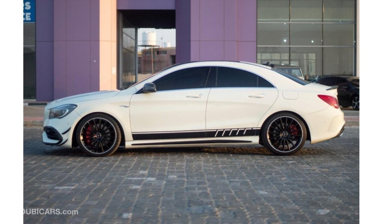 Mercedes-Benz CLA 45 AMG Mercedes *CLA45 AMG Turbo 2015* Std *PRICE*: 65,000 dirhams *mileage*: 102,000 km Gulf specification