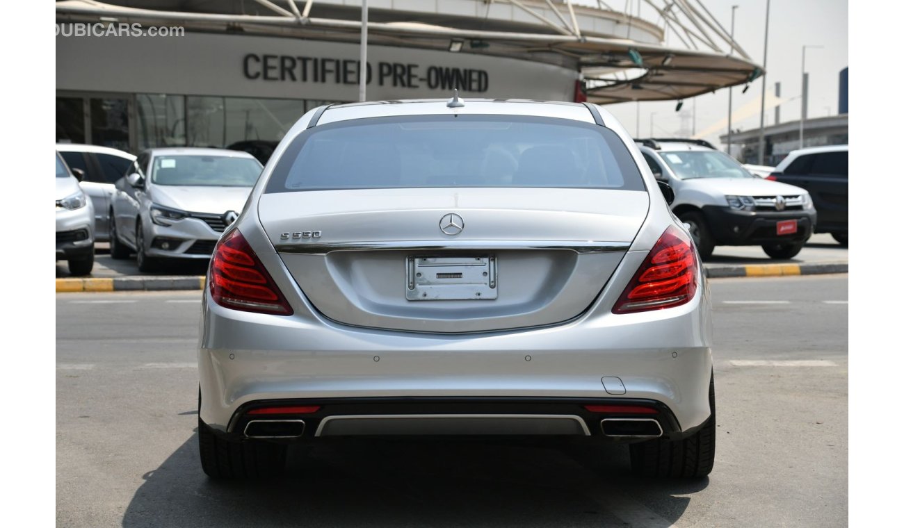 مرسيدس بنز S 550 FREE REGISTRATION -V8 - AMERICAN SPECS - PRICE RANGE 3631 PER MONTH - BANK LOAN 0 DOWNPAYMENT - CLEA