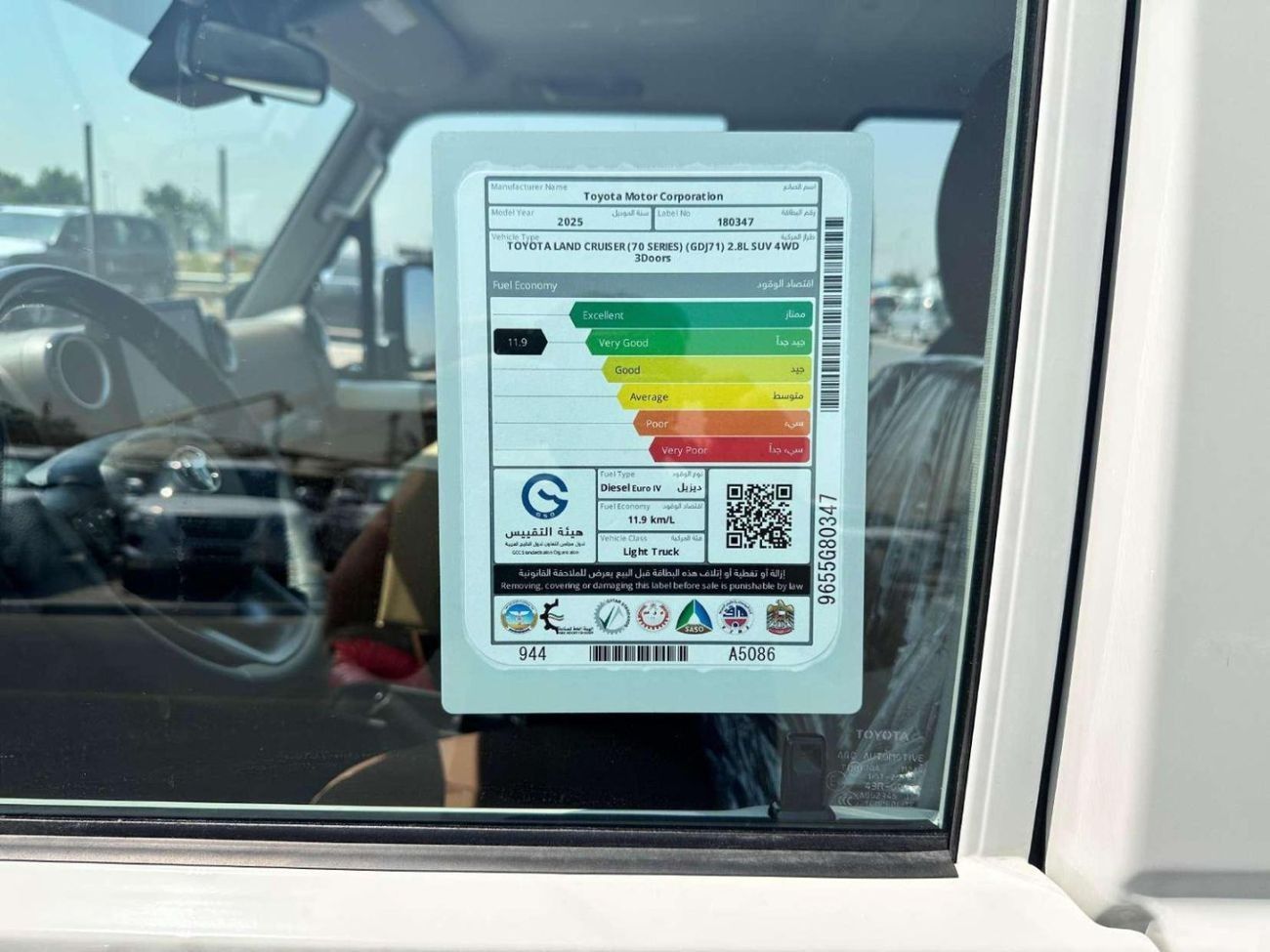 Toyota Land Cruiser 70 TOYOTA LAND CRUISER 71 2.8L 3DOOR 4WD SUV 2025