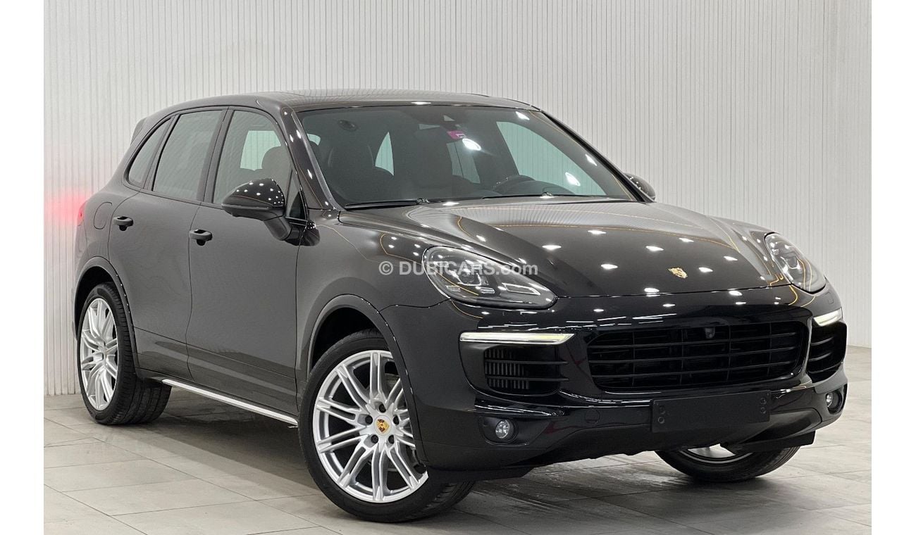 Porsche Cayenne 2017 Porsche Cayenne Platinum S, Warranty, Full Service History, Full Options, GCC