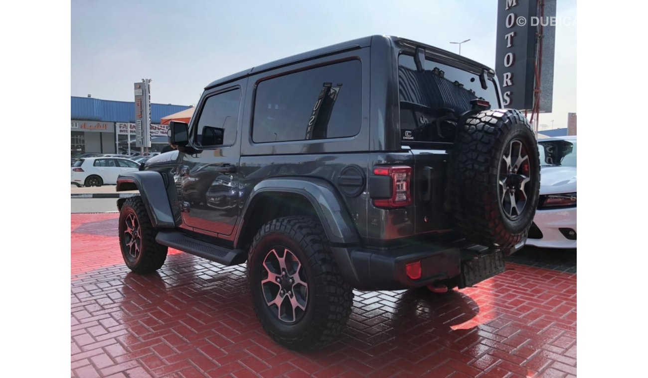 جيب رانجلر GCC 2018 FSH WITH AGENCY WARRANTY IN MINT CONDITION