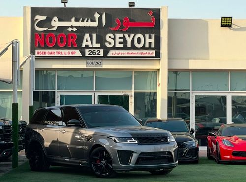 لاند روفر رينج روفر سبورت رنج روفر SVR وارد كلين تايتل 2020 فل ابشن صبغ وكاله بحاله ممتازه بدون حوادث