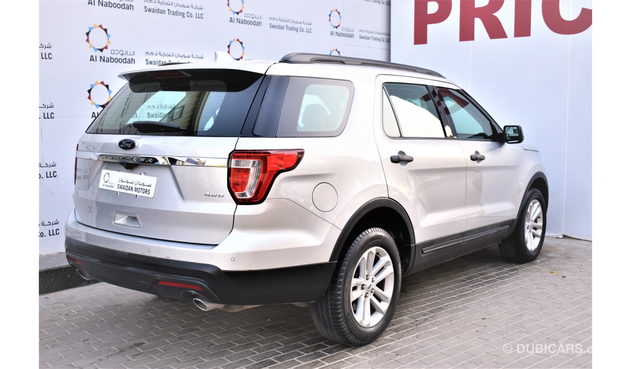 فورد إكسبلورر 3.5L V6 AWD 2017 GCC SPECS DEALER WARRANTY