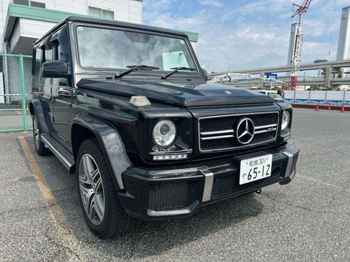 Mercedes Benz G63 AMG STD Mercedes-Benz G63 RHD,Japanese specs 4.5L black colour 2017 grade 4.5 very clean car low mileage