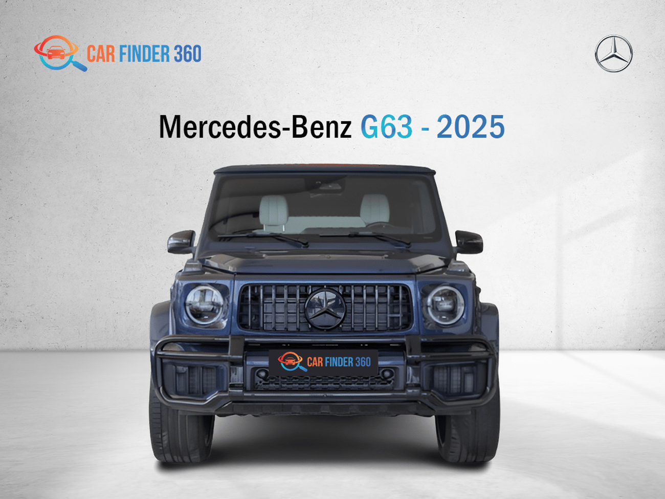 Mercedes-Benz G 63 AMG Mercedes-Benz G63 - 2025 - GCC (Export)