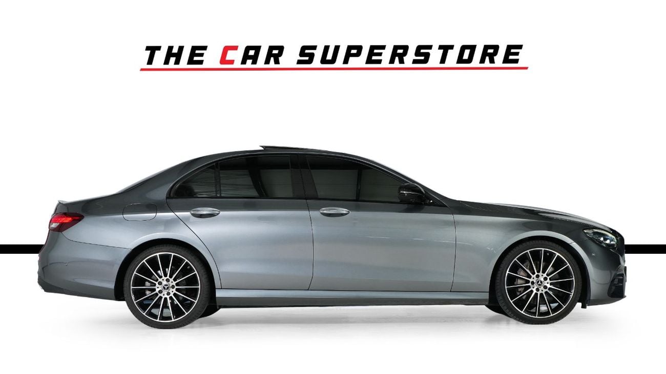 Mercedes Benz E300 AMG AMG Package-GCC-Mercedes FSH-Mercedes warranty and service valid till 12/2027
