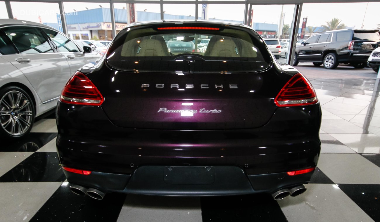 Porsche Panamera Turbo with 2 years of warranty