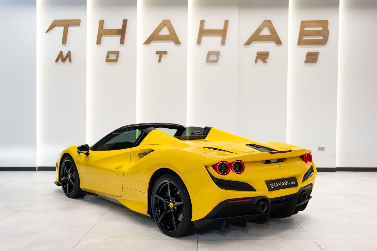 فيراري ف ٨ سبيدر - 2023 | 7 YRS SERVICE CONTRACT | FULL SERVICE HISTORY | GCC | LOW MILEAGE | PERFECT CONDITION