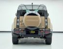 Land Rover Defender 2023 Land Rover Defender 110 X P400, 2028 Land Rover Warranty + Service Contract, FSH, GCC