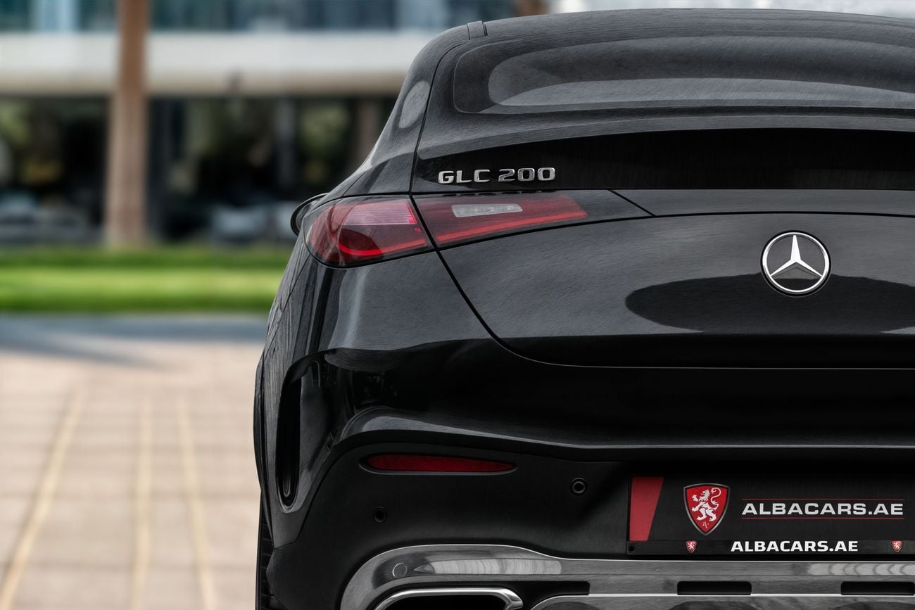 مرسيدس بنز GLC 200 GLC 200 AMG Coupe | 5,680 P.M | 0% Downpayment | GLC 200 AMG PREMIUM + | 2030 WARRANTY!