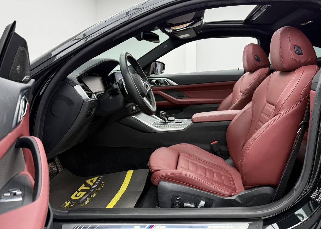 بي أم دبليو 430i M Sport 2.0L (258 HP) 2021 BMW 430i M-Sport Coupe, Warranty, Full BMW Service History, Very Low Km, 