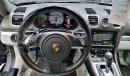 Porsche 718 Cayman SPECIAL SUMMER OFFER PORSCHE CAYMAN S 2014 GCC IN BEAUTIFUL SHAPE WITH A FULL SERVICE HISTORY FROM P