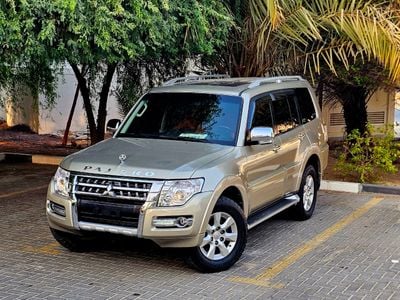 Mitsubishi Pajero 3.5L V6 Petrol | Tesla Big DVD | Front Power Seats | Sunroof | Leather Seats with Diamond Stitch | F