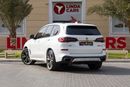 بي أم دبليو X5 50i M Sport 4.4L BMW X5 M50i M-Sport 2021 GCC under Agency Warranty and Service Contract with Flexib