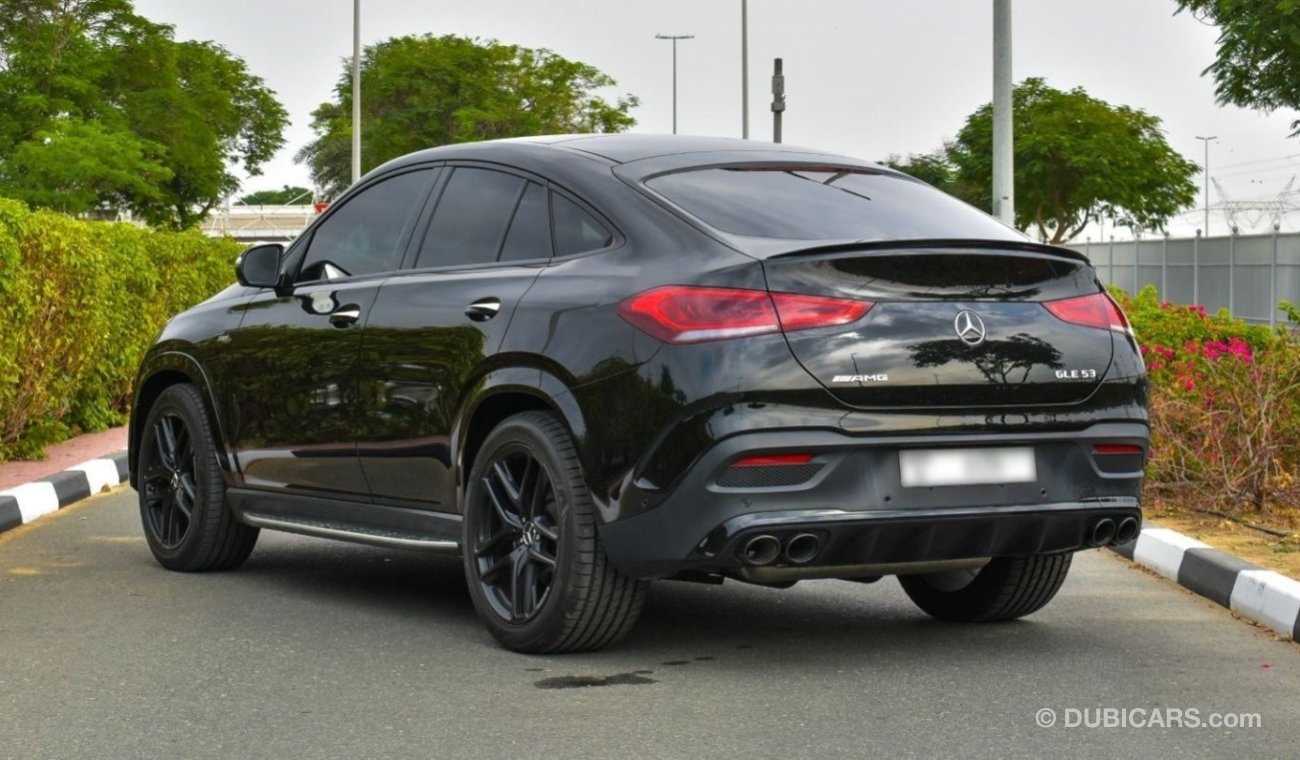 مرسيدس بنز GLE 53 Perfect Condition | GLE 53 AMG Coupe 4MATIC+ V6, Rear Entertainment, HUD | 2021 | Germany Specs