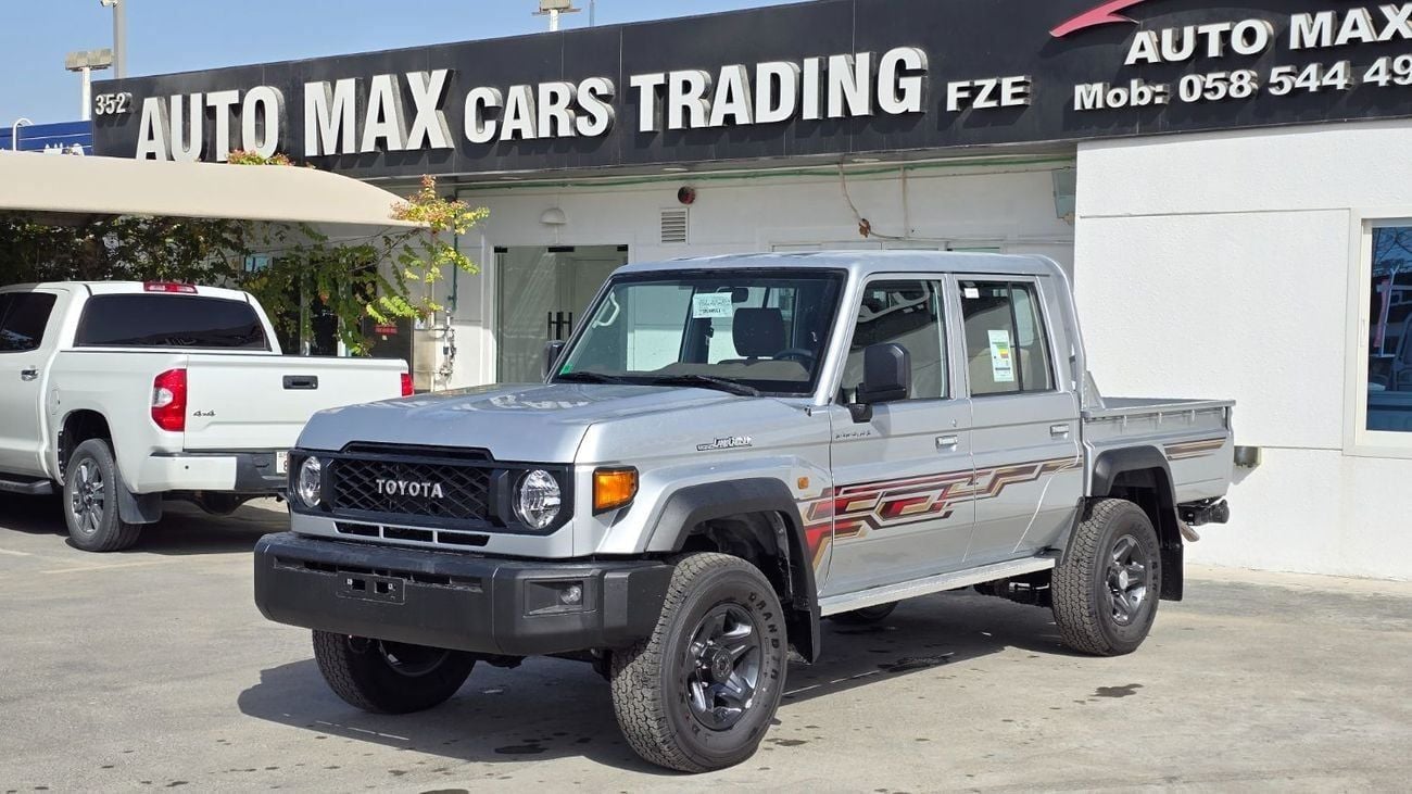 تويوتا لاند كروزر بيك آب TOYOTA LC 79 DOUBLE CABIN 4.0L AT 2025 SILVER