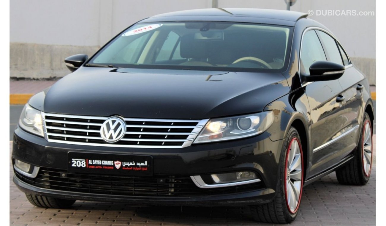 Volkswagen Passat CC Volkswagen Passat CC 2014 GCC, full option, in excellent condition, without accidents, very clean fr