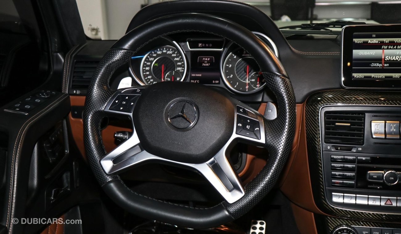 مرسيدس بنز G 63 AMG / GCC Specifications