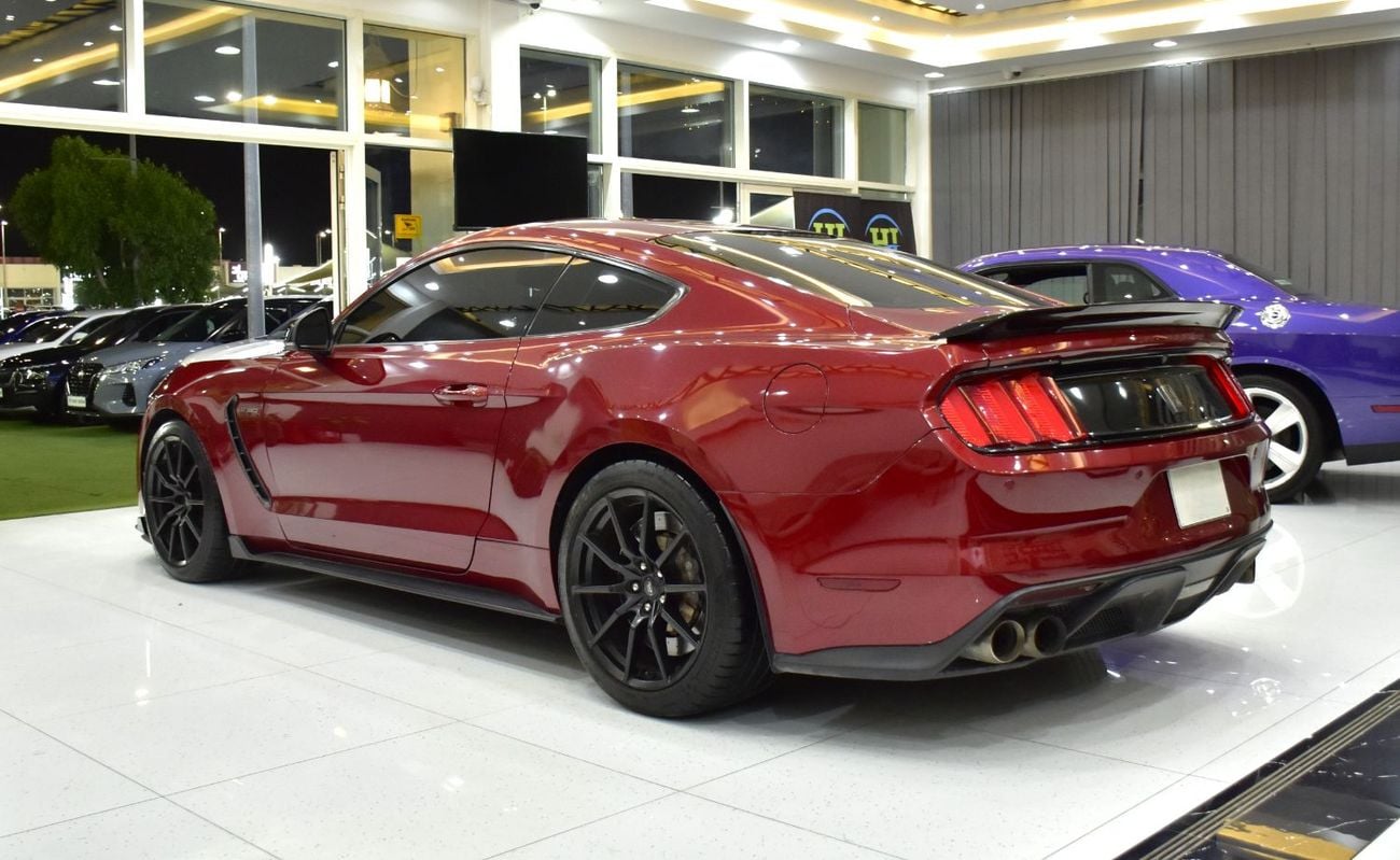 Ford Mustang EXCELLENT DEAL for our Ford Mustang SHELBY GT350 ( 2017 Model ) in Red Color GCC Specs