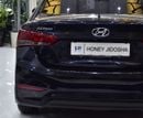 Hyundai Accent GL MID EXCELLENT DEAL for our Hyundai Accent 1.6L ( 2020 Model ) in Blue Color GCC Specs